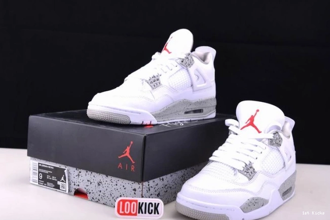 1st Kicks 4 Jordan (2021) Oreo White CT8527-100 Retro 0801